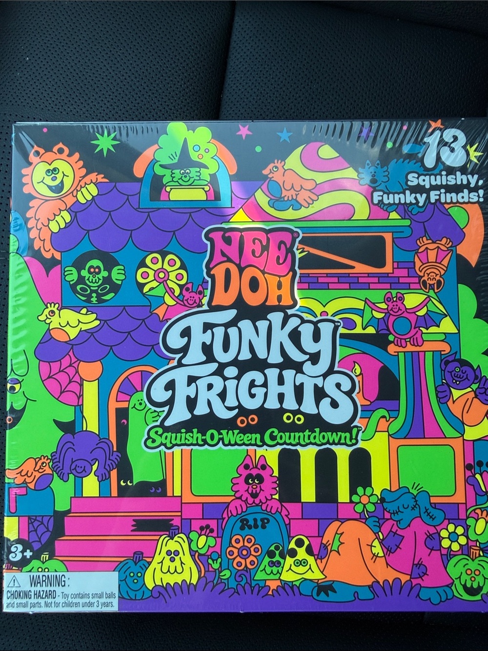 Funky Frights Squish-O-Ween Countdown - Neon Multi